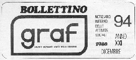 Bollettino GRAF numero 94 - dicembre 1980